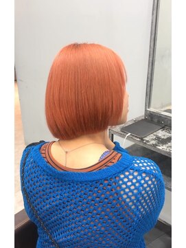 ドロシー 郡山桑野店(Dorothy) ブリーチハイトーンタッセルボブ