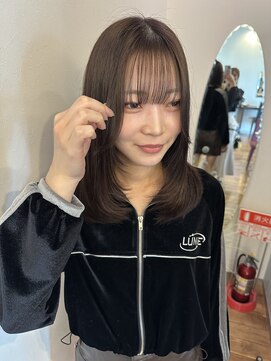 ヘアーラウンジルシェル(HAIR LOUNGE Le ciel) 【艶感たっぷり!】オリーブベージュ