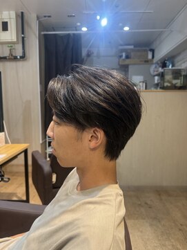 メンズサロン ウェーブ(men's salon WAVE) 【ビジネス】ナチュラルセンターパート/ツーブロック