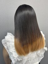 メノン 茨木店(Menon)&nbsp;サラつや　セミロング　高濃度水素縮毛矯正