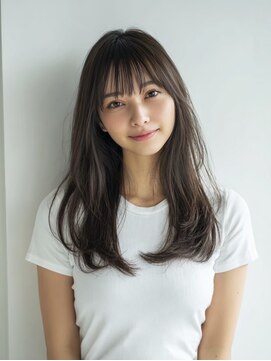 レリーオーファ 六甲(RelyOfa) 骨格補正ミディアムで小顔[六甲/髪質改善/白髪ぼかし]