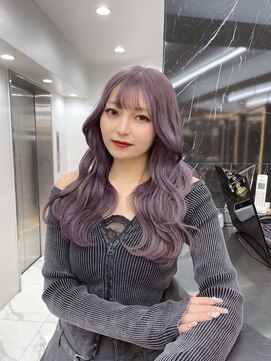 ラピス 渋谷本店(Lapis) ラベンダーグレージュ/ブリーチカラー