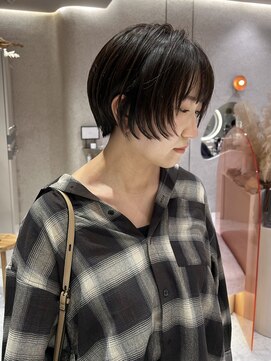 マイル 渋谷(mile) 【SATSUKI】レイヤーショート/ダークブラウン