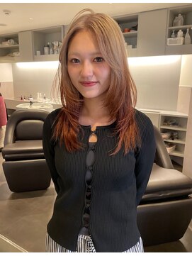 ニコフクオカヘアーメイク(NIKO Fukuoka Hair Make) 《NIKO》ルーツカラー×レイヤーカット福岡天神