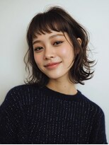 コトンアトリエ 人形町(COTON atelier)&nbsp;着物ヘア/大人ガーリー/ダークアッシュ/似合わせカット/人形町