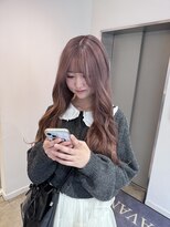 アヴァンスアンス 広島袋町店(AVANCE.ens)&nbsp;ピンク × ラベンダーカラー