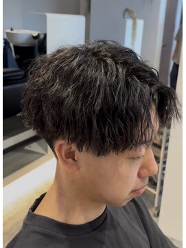 クレヨン ケース(Crayon case) センターパート　ナチュラルツイストシースルーマッシュ