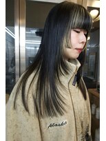 イェン(Yen.) ミックスカラーデザインカラーステップカット姫カット