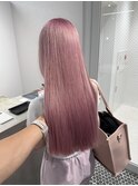ミルクティーブロンド/ミルクティーピンクベージュ/韓国巻き