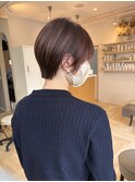 大人ショート/ピンクベージュ