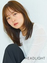 ソーエン バイ ヘッドライト 宮崎橘通店(soen by HEADLIGHT)&nbsp;小顔魅せ大人ウルフレイヤー似合わせミディアムレイヤー前髪