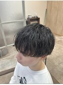 緩めシャドウパーマ