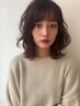 新規【平日限定】ふんわりパーマ+カット+トリートメント【長さ一律】¥9000