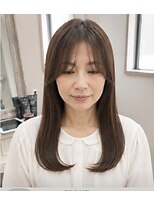 ヘアアトリエ ナイン 岡部店(hair atelier nine) ダークパープル/ナチュラルショート/ミルクブラウン/夏/福島市