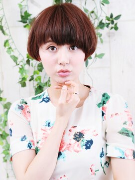 美容室クローバー 新小岩店(clover) ガーリースタイルの定番・マッシュボブ【新小岩】