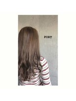 ヘア カラー ポート(Hair Color PORT) アッシュグレー×ハイライト