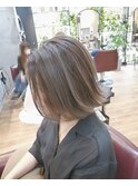 外国人風ハイライト×ミントアッシュ【ペスカ豊崎】