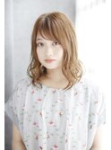 まとめ髪にもバッチリ！☆シースルーミディアム☆