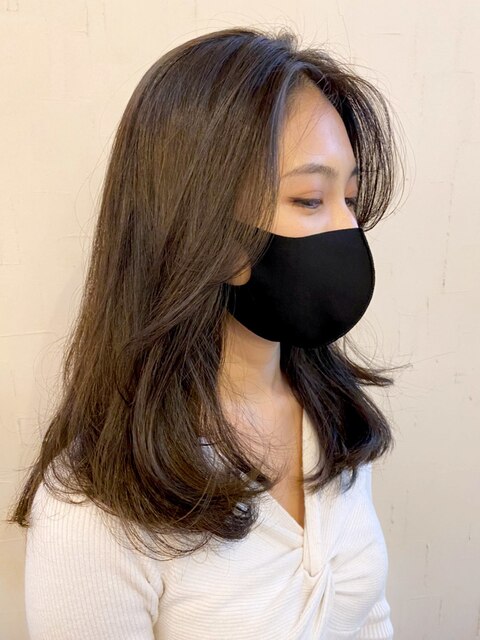 上品大人女性ヘアスタイル＊大好評な韓国風デジタルパーマ