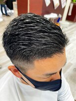 ヘアースタジオ アール(Hair Studio R)&nbsp;スタイリング簡単♪爽やかビジネス刈り上げハンサムショート