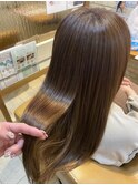 髪質改善 レイヤーカット ベージュ グレージュ 20代 30代 40代