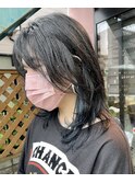 【ウルフレイヤー】インナーカラーにウルフレイヤー