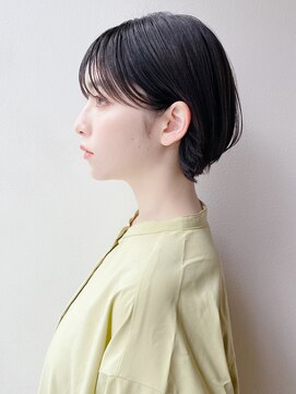 ケーツー エソラ池袋店(K-two) 大人bob×シースルーバング［髪質改善/池袋&目白&大塚］