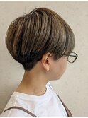 【mon ami/笠岡】 ハンサムショート