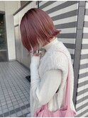 ブリーチ１回◎ピンク