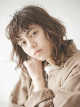 リッカ(RICCA) ミディアムヘア/ウルフヘア/パーマスタイル/マッシュバング