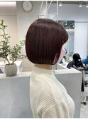 切りっぱなしボブ/ミニボブ/ショートボブ/ぱっつんボブ/ボブ