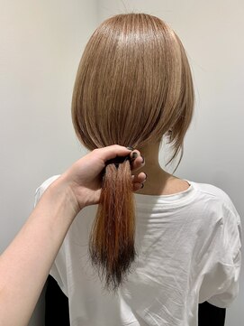 アズールサン 草加西口店(azule-sun) デザインカラー,ウルフカット,狐カラー【草加】