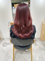 チェレ オレ 新金岡店(Chere ore)&nbsp;赤髪ピンク/レッドカラー/レイヤーロング