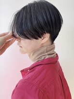 【morio 原宿】大人可愛い　刈り上げハンサムショート