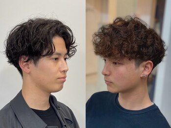 サン 大阪梅田(SUNC)の写真/大阪梅田駅徒歩1分●メンズパーマ￥9,900～[梅田/大阪駅/茶屋町/韓国/顔周り/レイヤーカット]