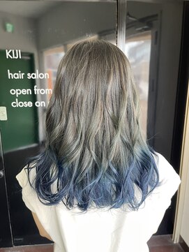 キジ(KIJI) ★サファイアブルー×グラデーションカラー★