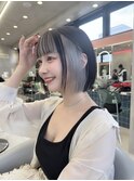 レイヤーボブ×ハイトーン[心斎橋/髪質改善]