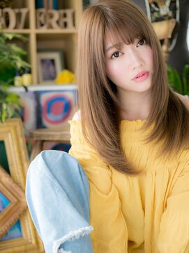 カバーヘア ブリス 北浦和(COVER HAIR bliss) 姫カットレイヤー透明感ミルクティーカラーc6北浦和20代30代40代