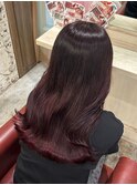 大人女子に人気ワインレッドカラー