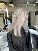 髪屋 紬 【Chu】ハイトーン/ホワイト/抜きっぱなし/ホワイトベージュ