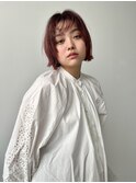 春に向けた可愛いボブアレンジ/20代/30代