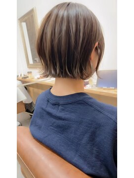 ロシェ 横浜店(loche) 小顔ヘイリーボブ×似合わせカット×ココアベージュ[横浜駅]