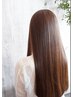 縮毛矯正ストレート+カット　￥21500→￥18500～