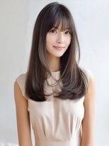 アルトリスト(Altruist Aging×HAIR&SPA) ★ダークアッシュ大人ガーリーボブ着物ミディアムレイヤーカット