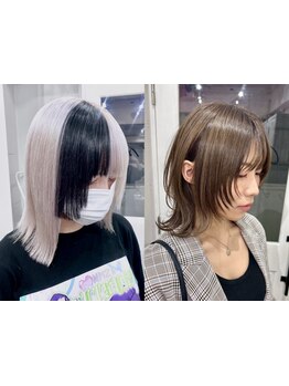 再現性×自分らしさで理想のスタイル♪［ダブルカラー/ブリーチ/ブリーチなしダブルカラー/エクステ/渋谷］