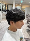 軽やか毛流れマッシュスタイル