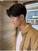 刈り上げセンターパート
