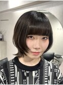 姫カットレイヤー/クラゲヘアー/ウルフカット/ウルフボブ