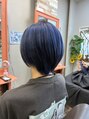 ヘアメイク エクルール(HairMake equroole)&nbsp;ブリーチオンカラーで色味を深めに入れると色持ち良く綺麗です♪