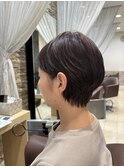 30代40代50代/大人ナチュラル/グレーベージュ/大人ショート